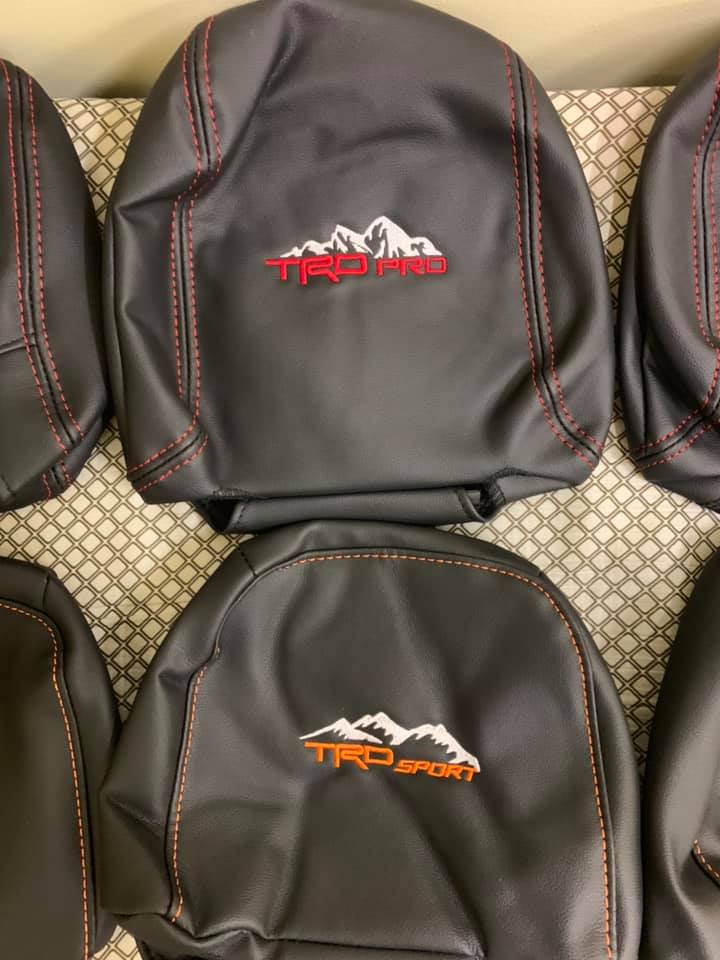 Headrest Embroidery
